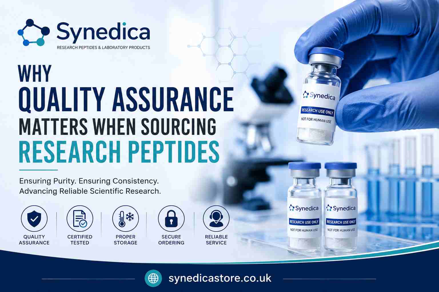 Why Quality Assurance Matters When Sourcing Research Peptides